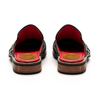 Ikat Mules Men – Coal