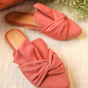 Winterberry Knoted Mules