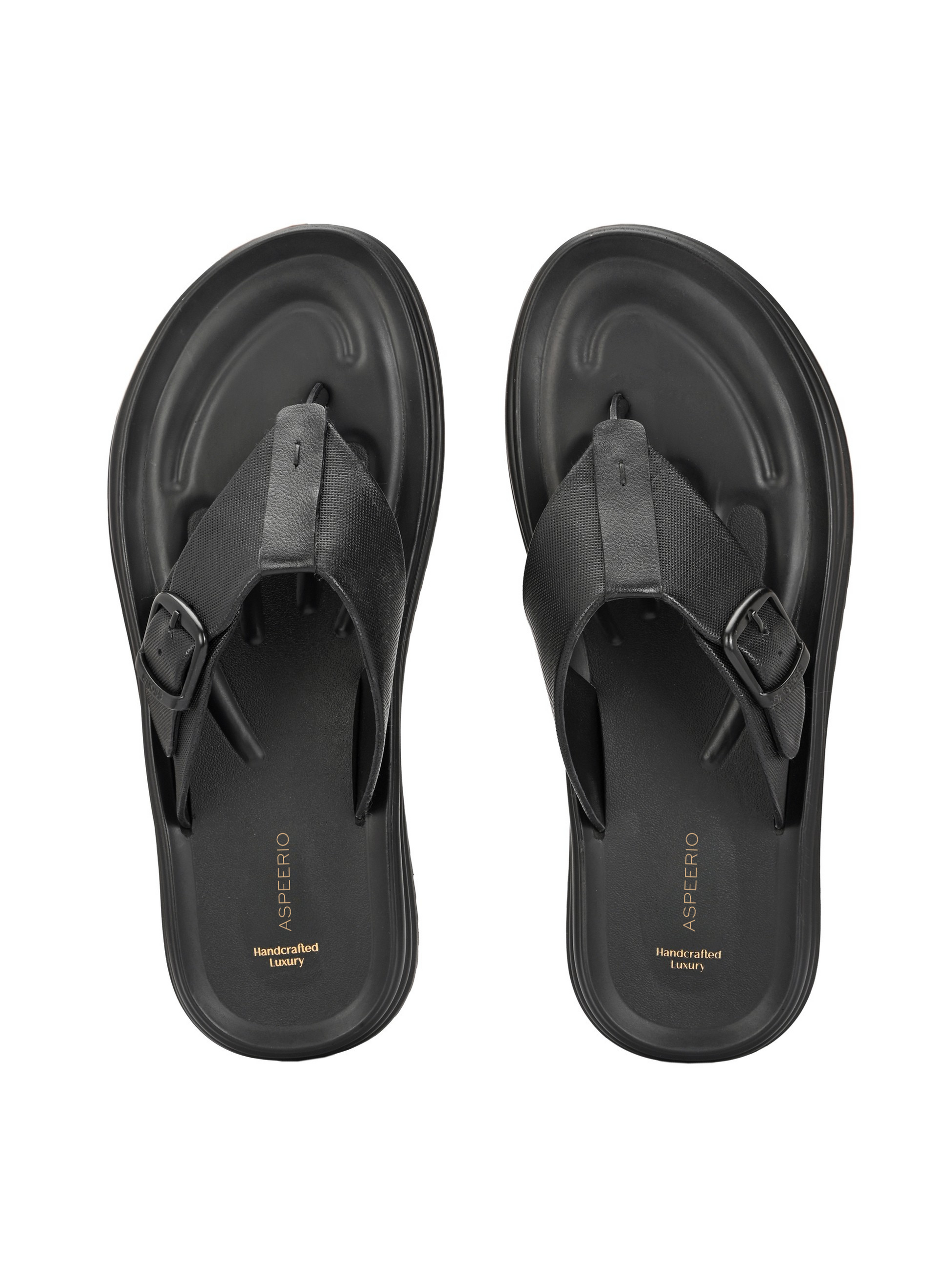 Comet Leather Slippers by Aspeerio