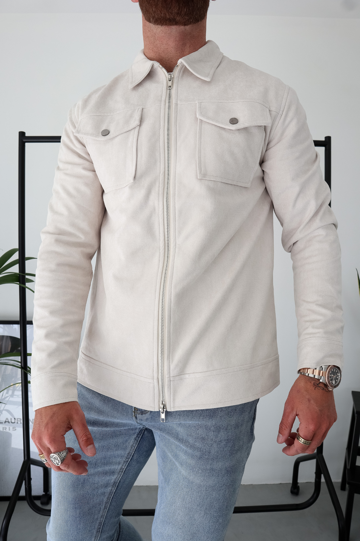 CAPO Suede Stone Jacket