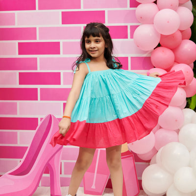Erica Tier Cotton Dress