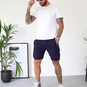 CAPO Lightweight Navy Cargo Shorts