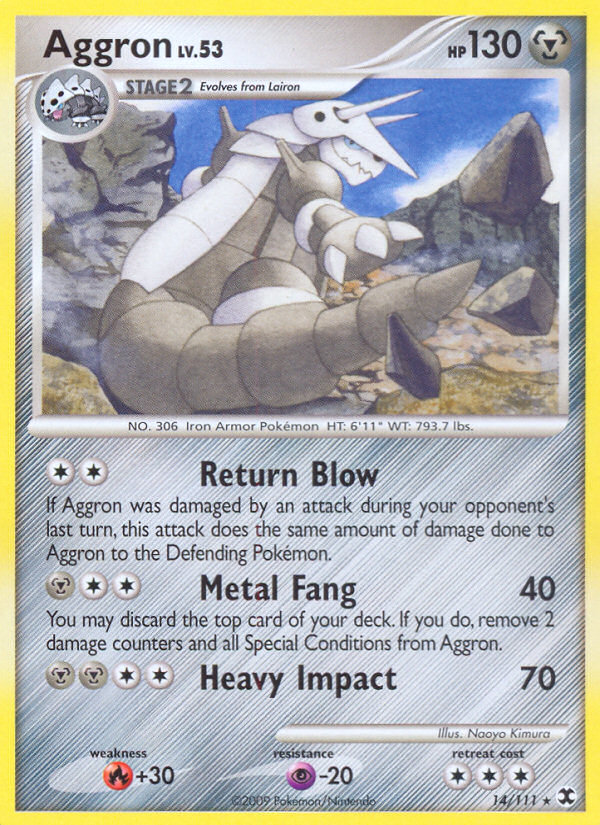 Aggron - 14/111 - Rare