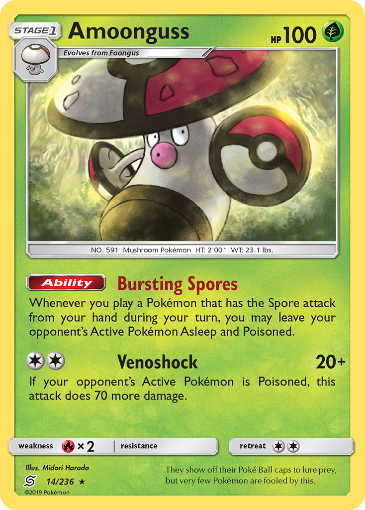 Amoonguss - 14/236 - Rare