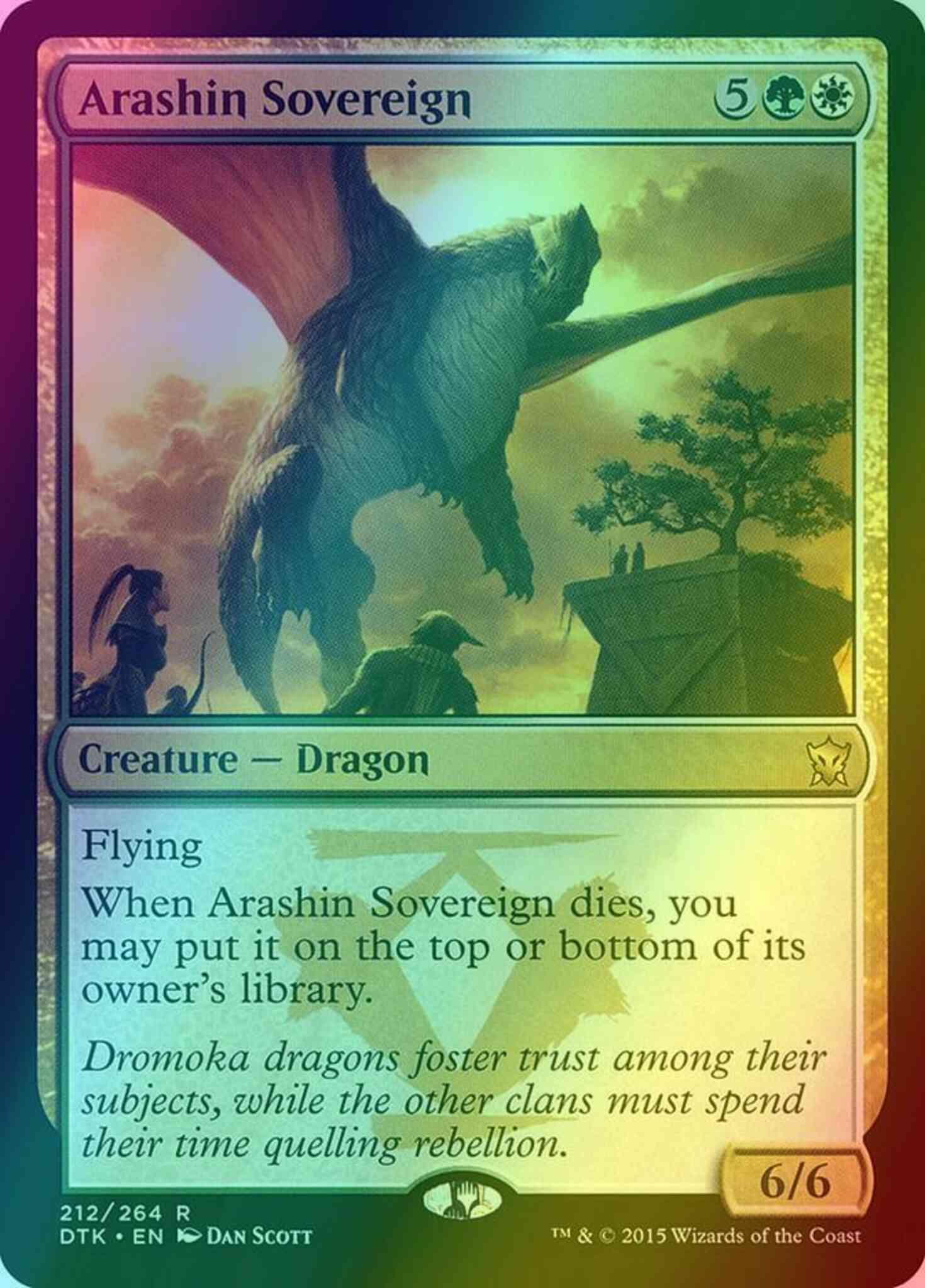Arashin Sovereign [212] [Dragons Of Tarkir] [Foil]