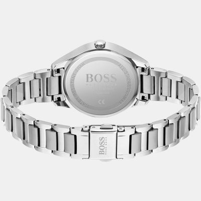 Grand Course Women Quartz Blue Dial Analog Stainless Steel Watch 1502583
