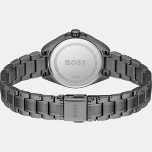 Felina Women Quartz Grey Dial Analog Stainless Steel Watch 1502620