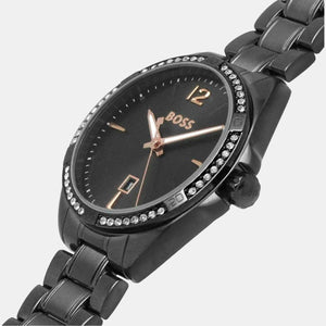 Felina Women Quartz Grey Dial Analog Stainless Steel Watch 1502620