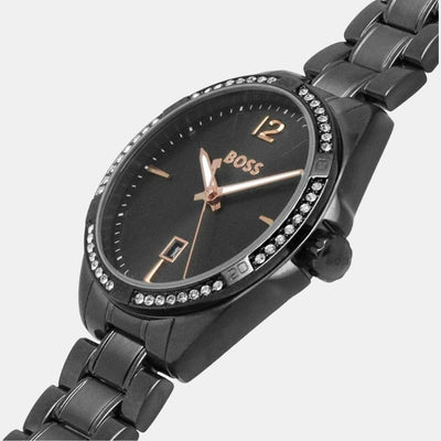 Felina Women Quartz Grey Dial Analog Stainless Steel Watch 1502620
