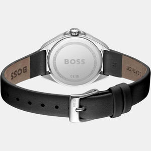 Felina Women Quartz Black Dial Analog Leather Watch 1502624
