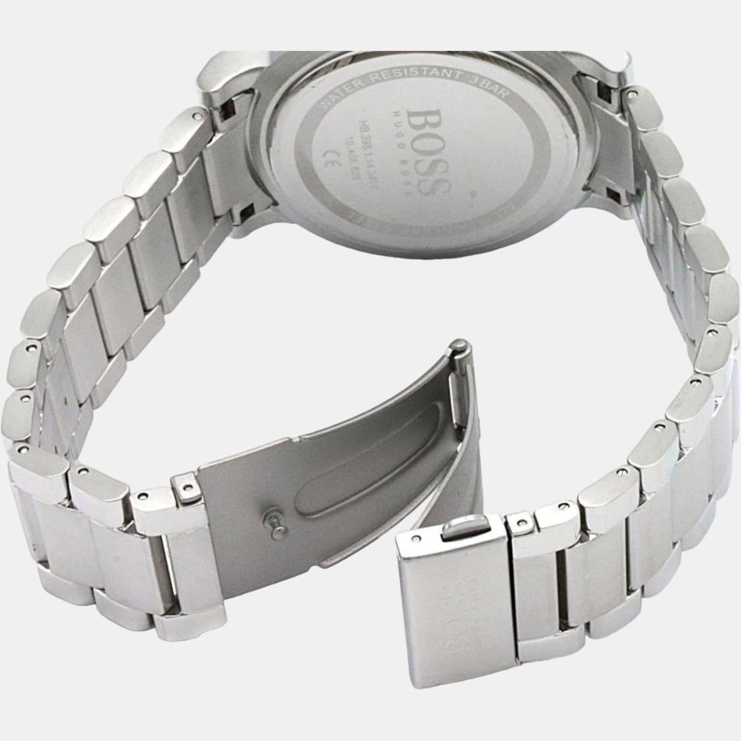 Confidence Men Quartz Black Dial Analog Stainless Steel Watch 1513792