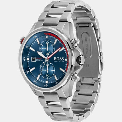 Globetrotter Men Quartz Blue Dial Chronograph Stainless Steel Watch 1513823