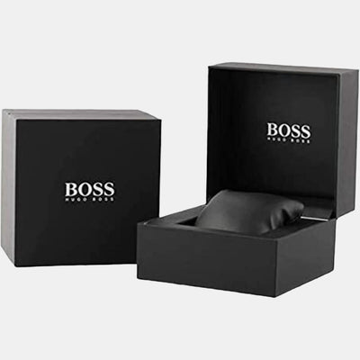 Commissioner Men Quartz Black Dial Analog Stainless Steel Watch 1513833