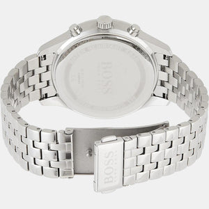 Associate Men Quartz Blue Dial Analog Stainless Steel Watch 1513839