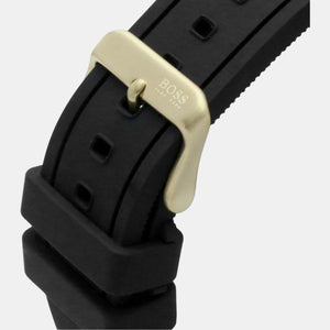 Hero Men Quartz Gold Dial Chronograph Resin Watch 1513874