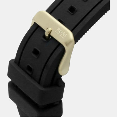 Hero Men Quartz Gold Dial Chronograph Resin Watch 1513874