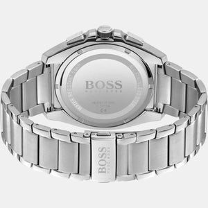 Grandmaster Men Quartz Blue Dial Chronograph Stainless Steel Watch 1513884