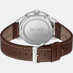 Drifter Men Quartz Blue Dial Analog Leather Watch 1513899