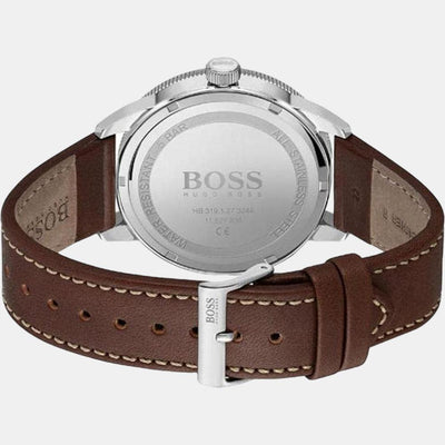 Drifter Men Quartz Blue Dial Analog Leather Watch 1513899