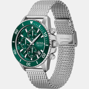 Admiral Men Quartz Green Dial Chronograph Stainless Steel Watch 1513905
