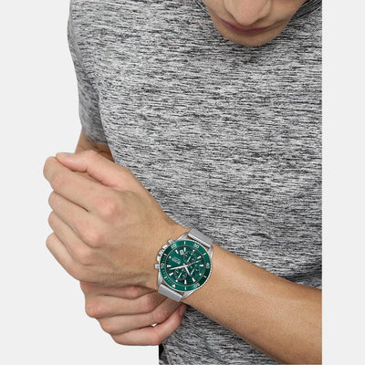 Admiral Men Quartz Green Dial Chronograph Stainless Steel Watch 1513905
