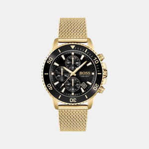 Admiral Men Quartz Black Dial Chronograph Stainless Steel Watch 1513906