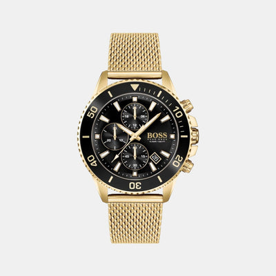 Admiral Men Quartz Black Dial Chronograph Stainless Steel Watch 1513906