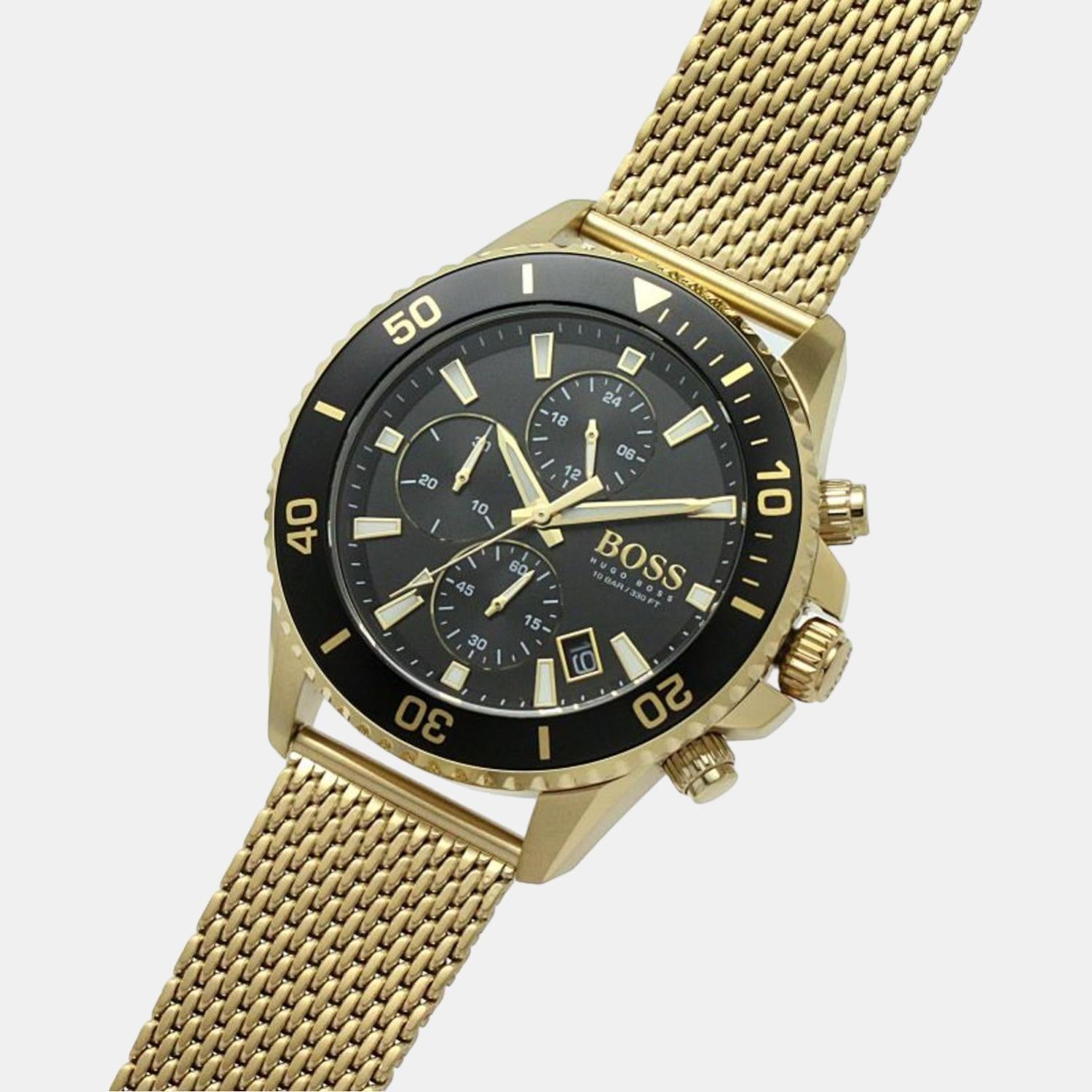 Admiral Men Quartz Black Dial Chronograph Stainless Steel Watch 1513906