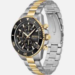 Admiral Men Quartz Blue Dial Chronograph Stainless Steel Watch 1513908