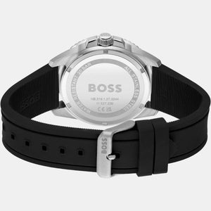 Ace Men Quartz Black Dial Analog Rubber Watch 1513913