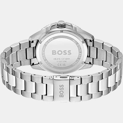 Ace Men Quartz Blue Dial Analog Stainless Steel Watch 1513916