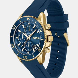 Admiral Men Quartz Blue Dial Chronograph Silicone Watch 1513965