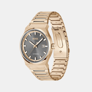 Candor Men Automatic Grey Dial Analog Stainless Steel Watch 1514185