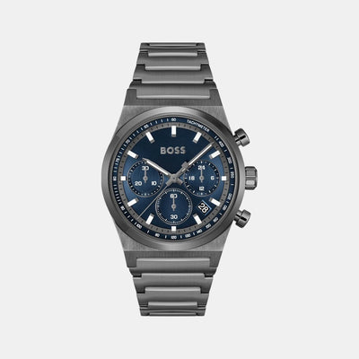 Candor Chrono Men Quartz Blue Dial Chronograph Stainless Steel Watch 1514223
