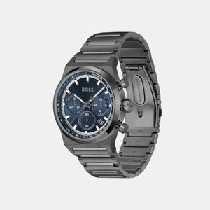 Candor Chrono Men Quartz Blue Dial Chronograph Stainless Steel Watch 1514223