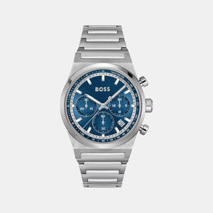 Candor Chrono Men Quartz Blue Dial Chronograph Stainless Steel Watch 1514250