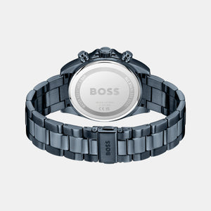 Hero 2.0 Men Quartz Blue Dial Chronograph Stainless Steel Watch 1514270