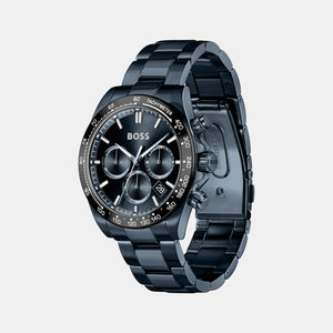 Hero 2.0 Men Quartz Blue Dial Chronograph Stainless Steel Watch 1514270