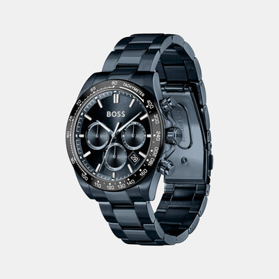 Hero 2.0 Men Quartz Blue Dial Chronograph Stainless Steel Watch 1514270