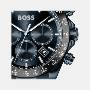 Hero 2.0 Men Quartz Blue Dial Chronograph Stainless Steel Watch 1514270