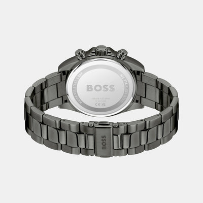 Hero 2.0 Men Quartz Grey Dial Chronograph Stainless Steel Watch 1514299