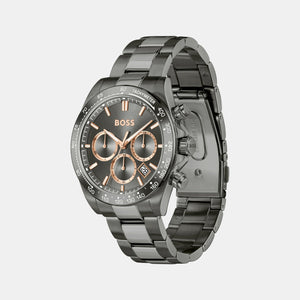 Hero 2.0 Men Quartz Grey Dial Chronograph Stainless Steel Watch 1514299