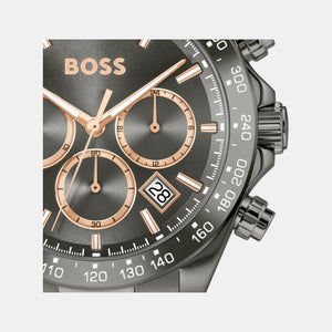 Hero 2.0 Men Quartz Grey Dial Chronograph Stainless Steel Watch 1514299