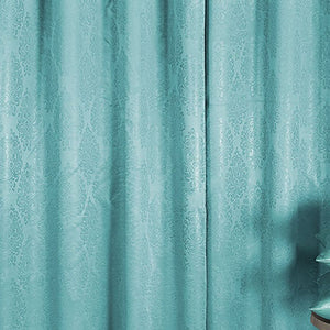 RAW UMBER JACQUARD BLACKOUT CURTAINS﻿ -2063