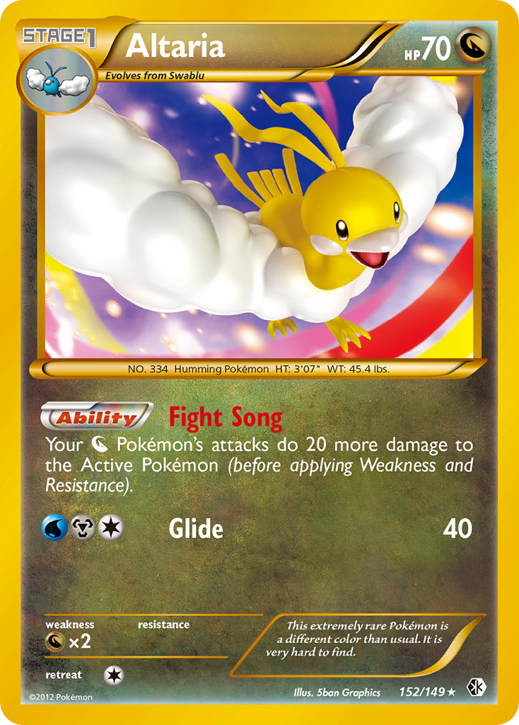 Altaria - 152/149 - Rare Holo