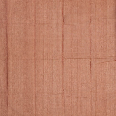 Brown Handloom Kanchi Cotton Saree With Annam & Elephant Buttas