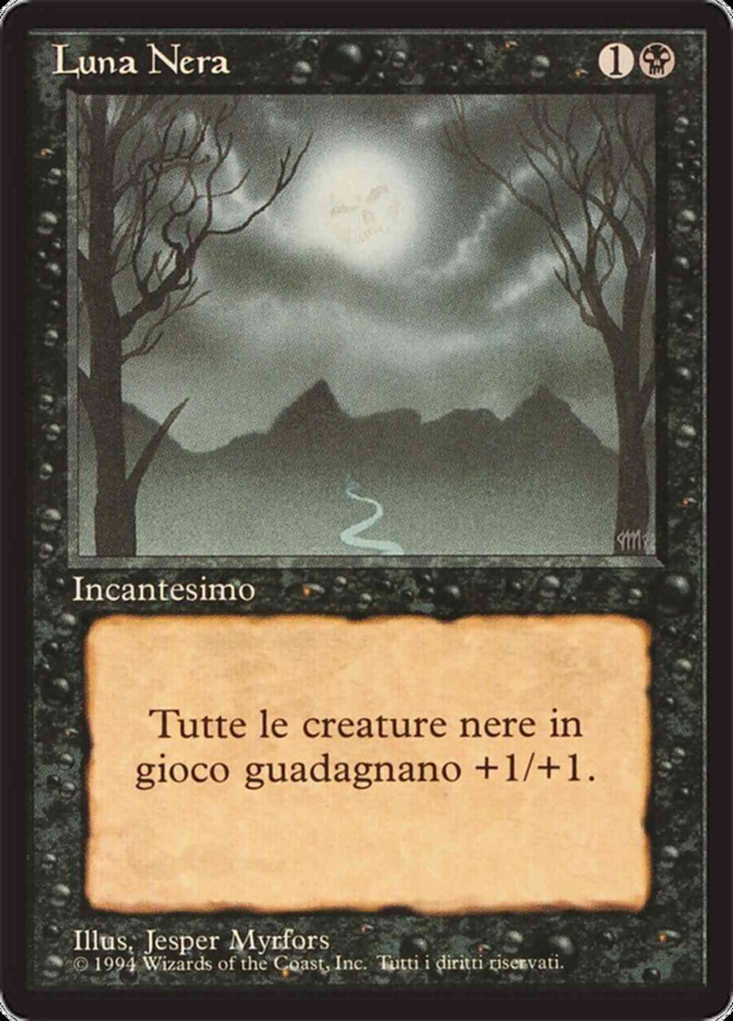 Bad Moon - Italian [94] [Foreign Black Border: Italian] [Non-Foil]