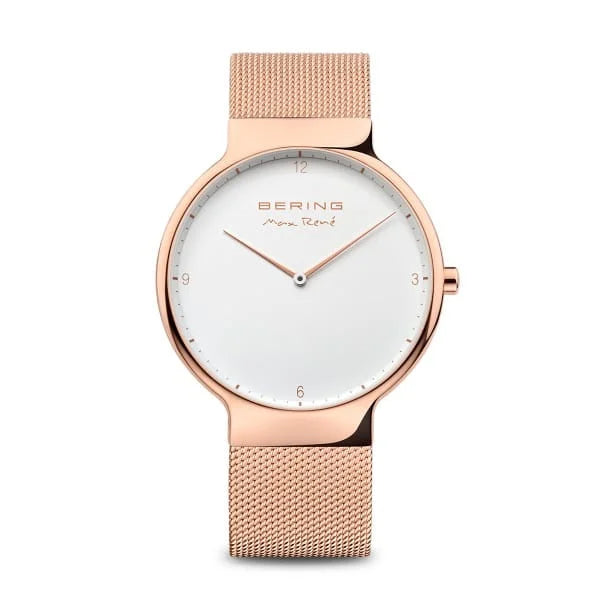 Bering Classic White Dial Men 40mm