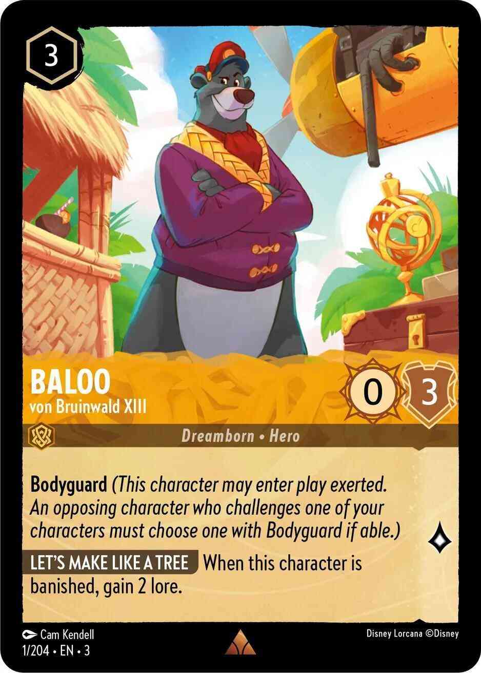 Baloo - von Bruinwald XIII - 1/204 [Into the Inklands] [Non-Foil]