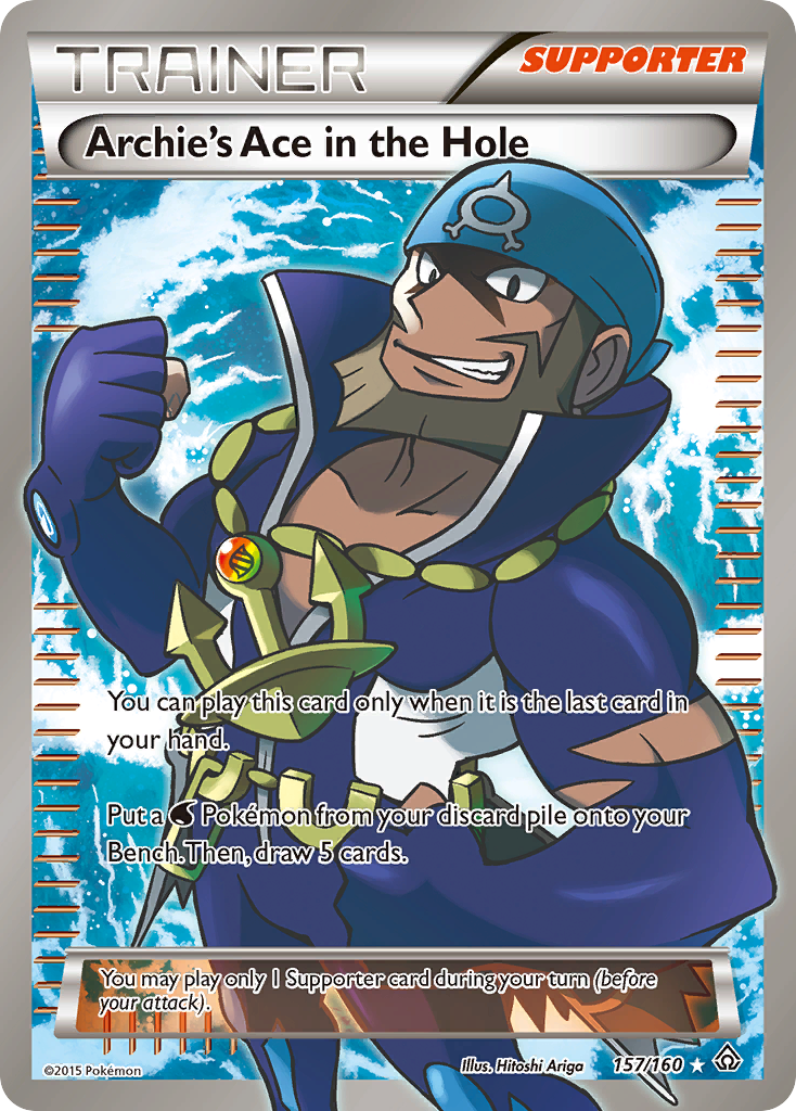 Archie's Ace in the Hole - 157/160 - Rare Ultra